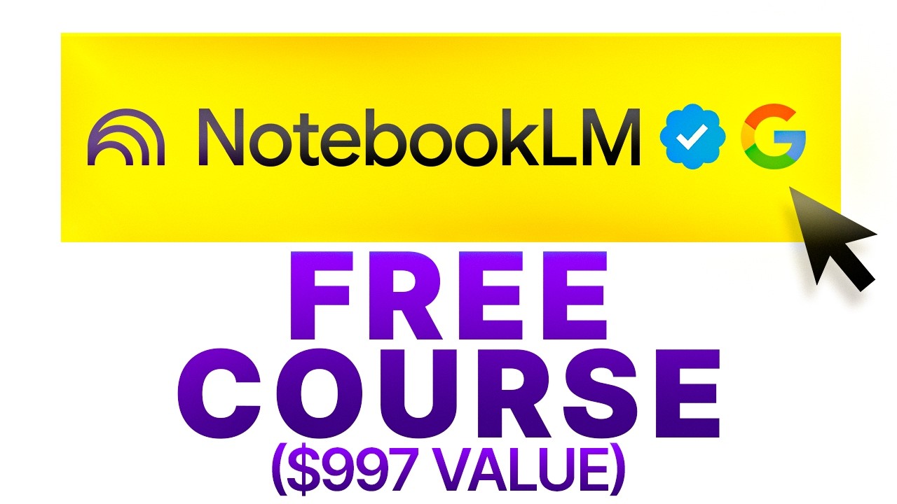 NotebookLM FULL COURSE 3 HOURS (Build & Automate Anything)