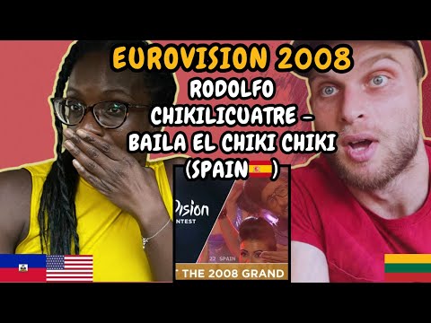 REACTION TO Rodolfo Chikilicuatre - Baila El Chiki Chiki (Spain 🇪🇸 Eurovision 2008)