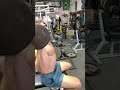 Dumbbell press (shoulder warm up)