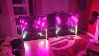 Smart App led Board moving Rose effect