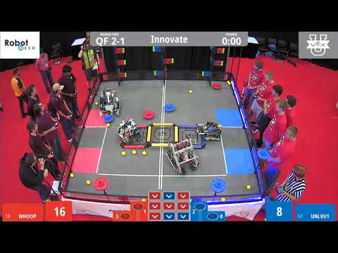 2019 VEXU Innovate QF2, WHOOP vs UNLVU1