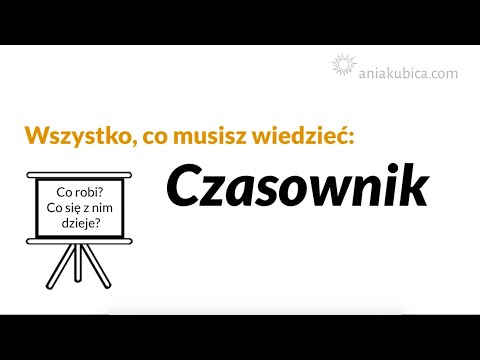 Czasownik i jego odmiana (koniugacja)
