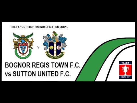 FA Youth Cup: Bognor Regis Town U19 2 - 3 Sutton United U19 (AET)