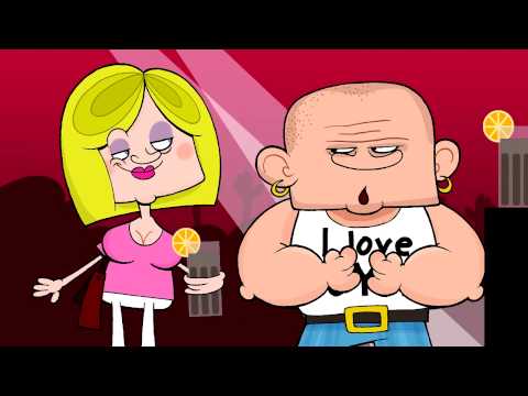 Szőke nő a diszkóban