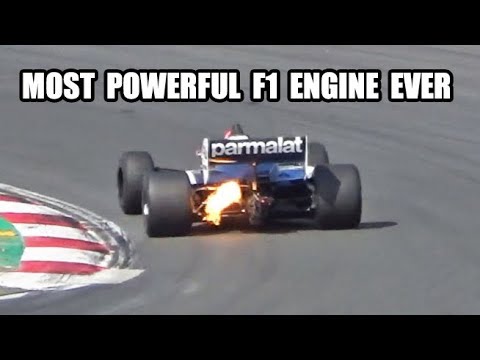 Brabham-BMW BT52 F1 - Flames!