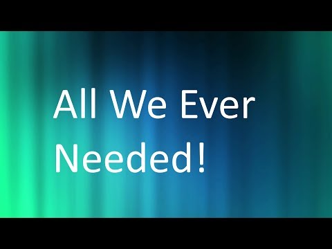 All We Ever Needed | Rush of Fools (Lyrics)