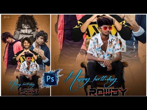 vijay birthday spl photo editing /happy birthday photo editing in PSCC app...