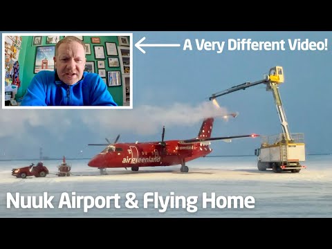 How Is This Airport Even Open!? A Commentary Video Of Nuuk Airport & My Journey Home!