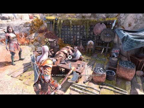 God of War Ragnarök: Kratos likes being complimented on his muscles