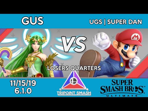 Tripoint Smash 86 - Losers Quarters - Gus(Palutena) Vs. UGS | Super Dan(Mario)