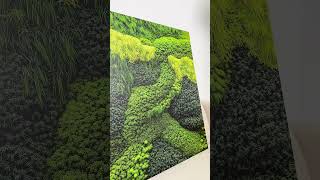 Moss Wood Wall Art - Path of Nature
