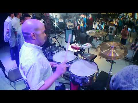 solo de timbal con Sonbilongo en Confama (Claustro Confama Medellín)