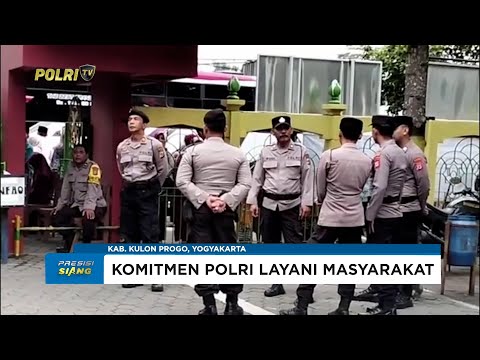 POLSEK WATES LAKUKAN PENGAMANAN KEBERANGKATAN CALON JEMAAH HAJI
