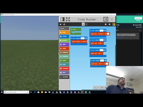 Introducing Code Builder for Minecraft Education Edition