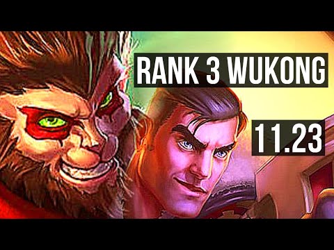 WUKONG vs JAYCE (TOP) | Rank 3 Wukong, 5/3/13 | KR Challenger | 11.23