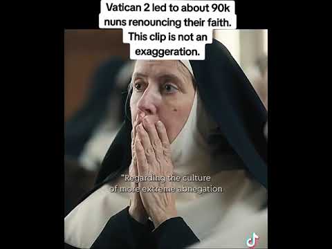 Catholic nuns react to the announcement of Vatican II 💔😭