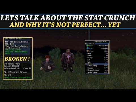 LOTRO: Lets Talk About the Stat Crunch...