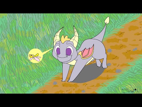 Spyro Run Cycle OpenToonz 1.4