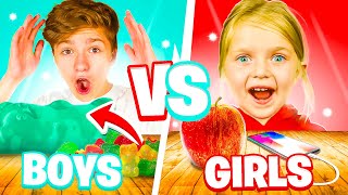 Boy VS. Girl Testing VIRAL TikTok LIFEHACKS (5 Year Old VS. FaZe H1ghSky1)