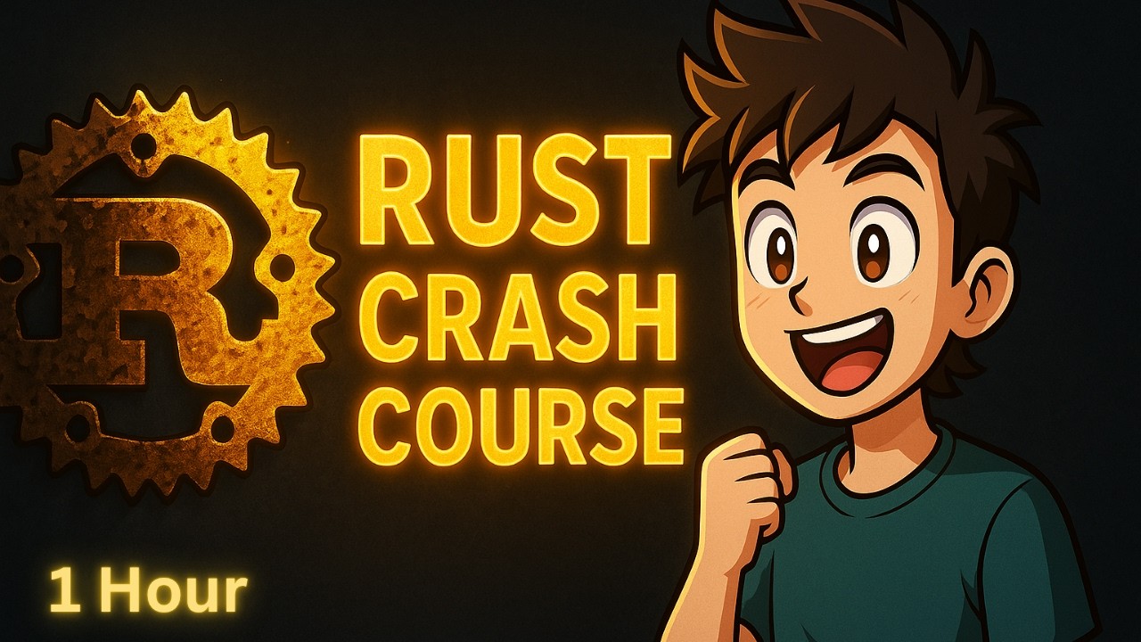 Rust Course 2025 – Learn Rust Programming Fast | 1-Hour Beginner Crash Course (Wasm Ready)
