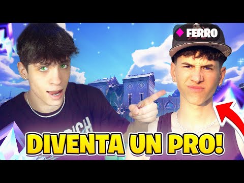 I'M TURNING @Ferro2 INTO A FORTNITE PRO PLAYER 😱🏆