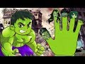Hulk Finger Family Songs Nursery Rhymes Lyrics