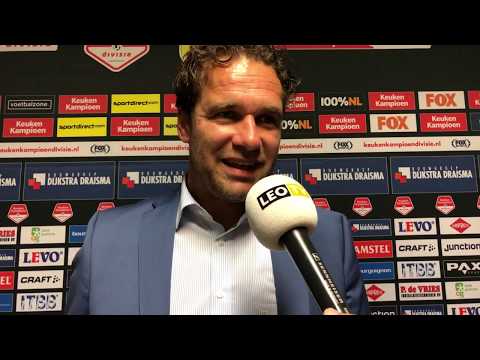 Reactie Sandor van der Heide na afloop van SC Cambuur - FC Den Bosch (3-2)