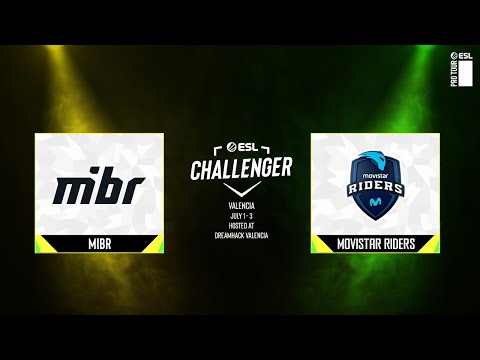 MIBR vs. Movistar Riders - Map 1 [Nuke] - ESL Challenger Valencia 2022 - Group B