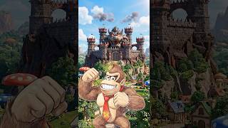 マリオ城 VS クッパ城 ドンキーコングが仕返しパンチ