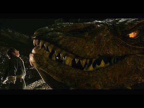 Bilbo VS Smaug The Dragon | The Hobbit 2013  -  Treasurer scene