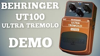 Video thumbnail for Behringer UT100 Ultra Tremolo Demo by Ryan Lutton