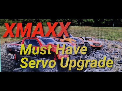 Traxxas Xmaxx  Servo Upgrade Must Have video quick tip.