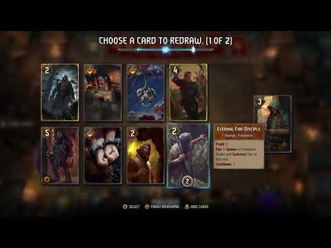 GWENT: Hemmelfart swarm VS. Arachas swarm