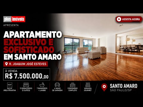 Vídeo do imóvel — Apartamento luxuoso, 542 m², em um dos condomínios mais tradicionais e valorizados de S.Paulo