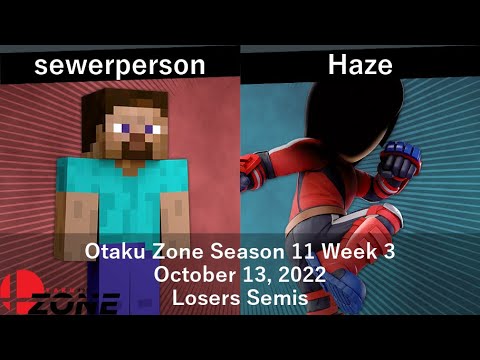 OZone11W3 - LS - sewerperson vs Haze