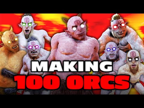I died to 100 Orcs In Shadow of War to Create my own Nemesis System Story