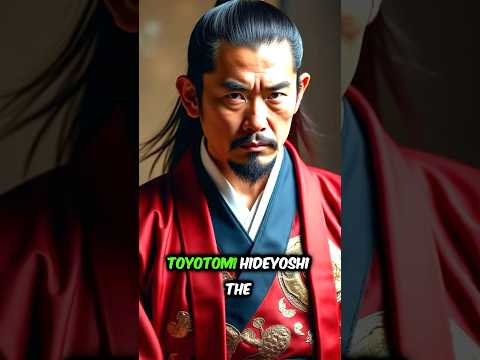 From Peasant to Power: The Epic Rise of Toyotomi Hideyoshi #shorts