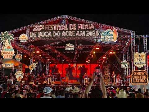 28° Festival de Praia de Boca do Acre Am 2026