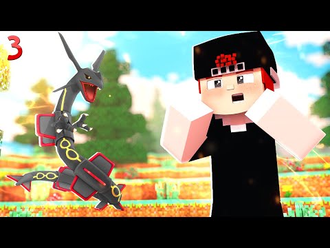 MEU RAYQUAZA VIROU UM RAYQUAZA SHINY NO PIXELMON - PixelAcademy #3