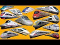 TOP SPEED TRAINS Top 15 Fastest Trains In The World Maglev Shinkansen Eurostar Thalys Thalys