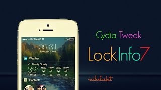 iOS 7 Cydia Tweak | LockInfo7