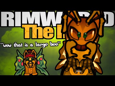 , title : 'You VS The Bee She Tells You Not to Worry About | Rimworld: Hive #22'
