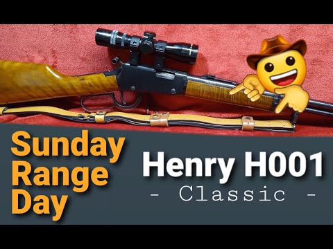 Henry H001 22lr Lever Action Sunday Range Day