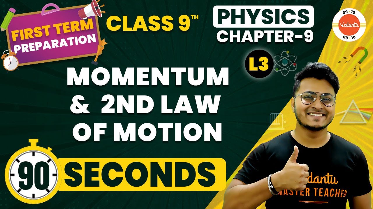 Momentum and 2nd Law of Motion One Shot | Force and Laws of Motion | NCERT Class 9 Physics Ch-9