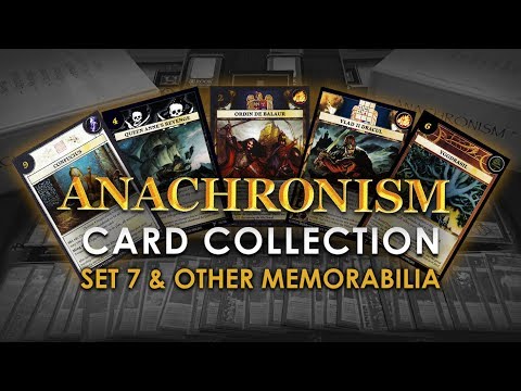 Anachronsim CCG Card Collection Set 7 & Other Memorabiilia