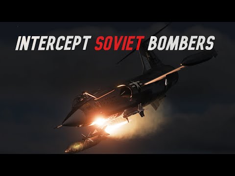DCS | Amazing VSN F-104C Mod | Intercepting Soviet Tu-16 Bombers