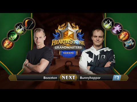 Bozzzton vs Bunnyhoppor | 2021 Hearthstone Grandmasters Europe | Decider | Season 1 | Week 2