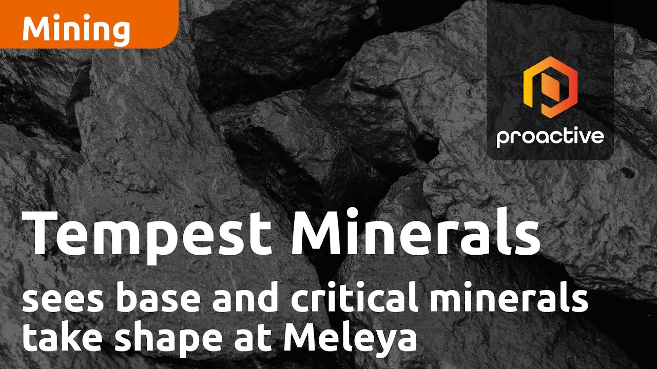 Tempest Minerals sees base and critical minerals take shape at Meleya