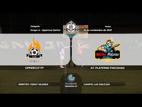J07 - F7 AMISTAD - UPPERCUT F7 VS ATLÉTICO PLATENSE FINCOMAN