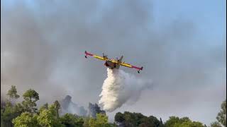 vasti-incendi-a-telese-terme-e-pesco-sannita-canadair-in-azione